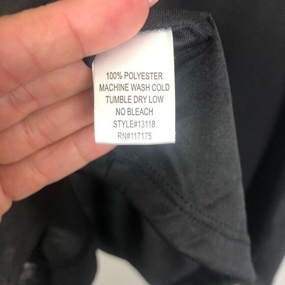 HAANI | Black Embellished Dress Rhinestones Medium - Picture 5 of 8